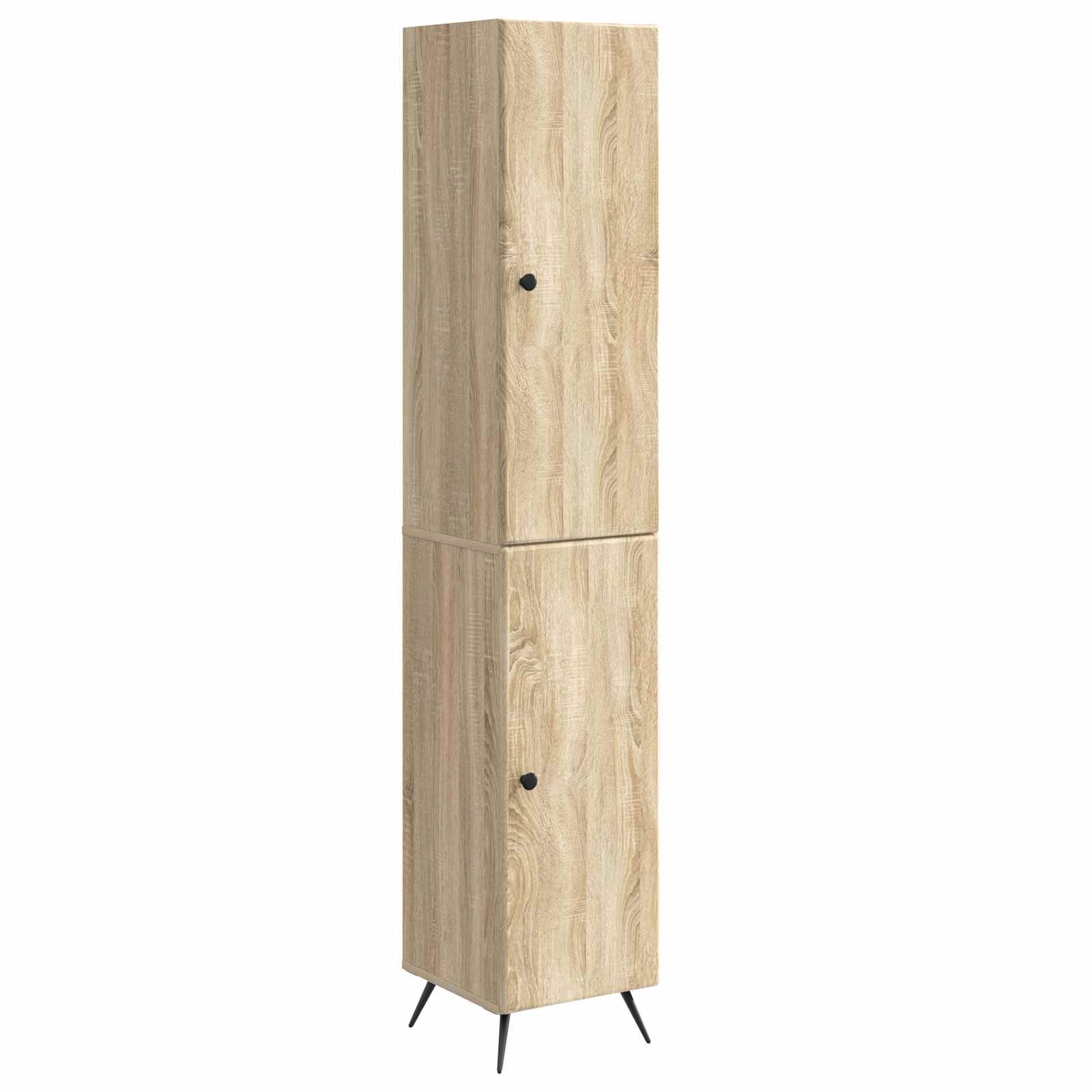 Set ormara 2 pcs Hrast sonoma Konstruirano drvo