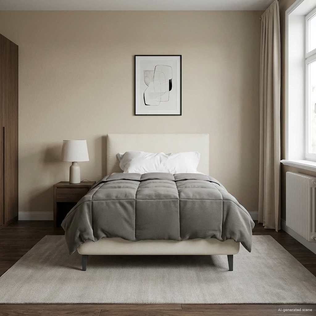 Puni pokrivač za cijelu godinu Svijetlo siva 140 x 200 cm