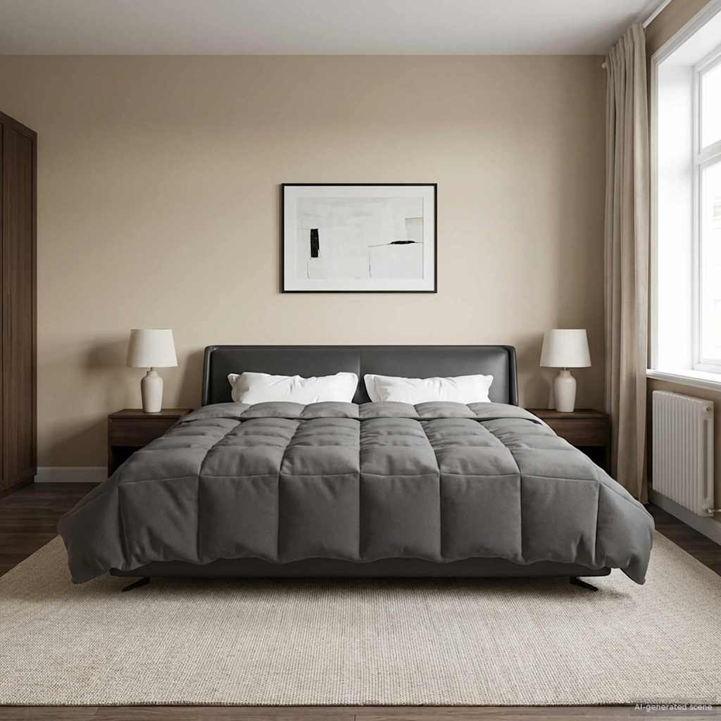 Puni pokrivač za cijelu godinu Svijetlo siva 240 x 260 cm