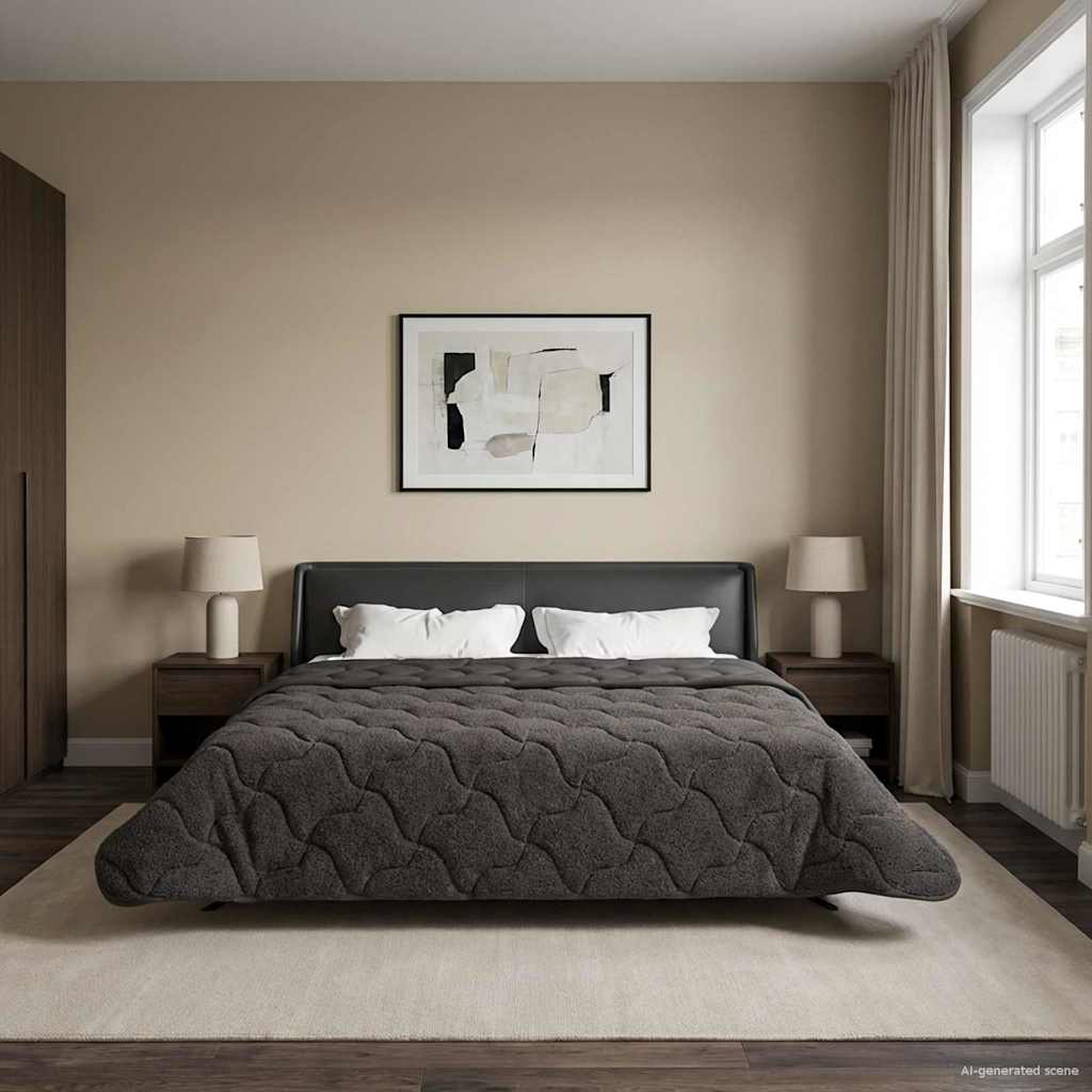 Puni pokrivač za cijelu godinu Šonerisan Antracit 240 x 260 cm