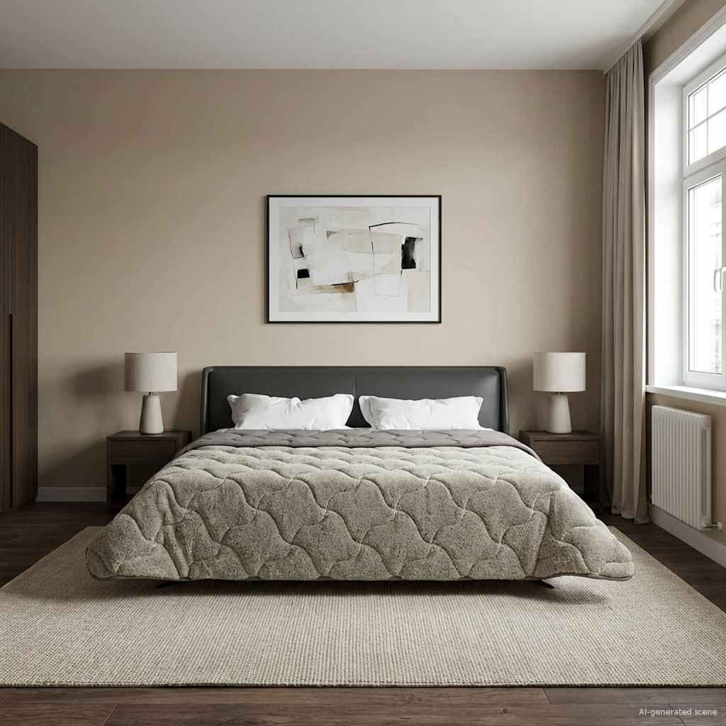 Puni pokrivač za cijelu godinu Svjetlosiva 240 x 260 cm
