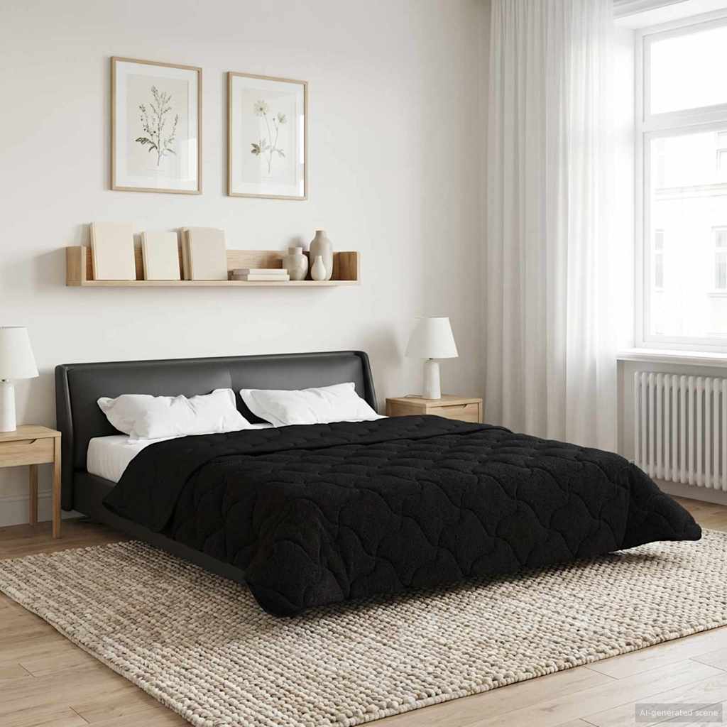 Puni pokrivač za cijelu godinu Šonerisan Crna 200 x 220 cm