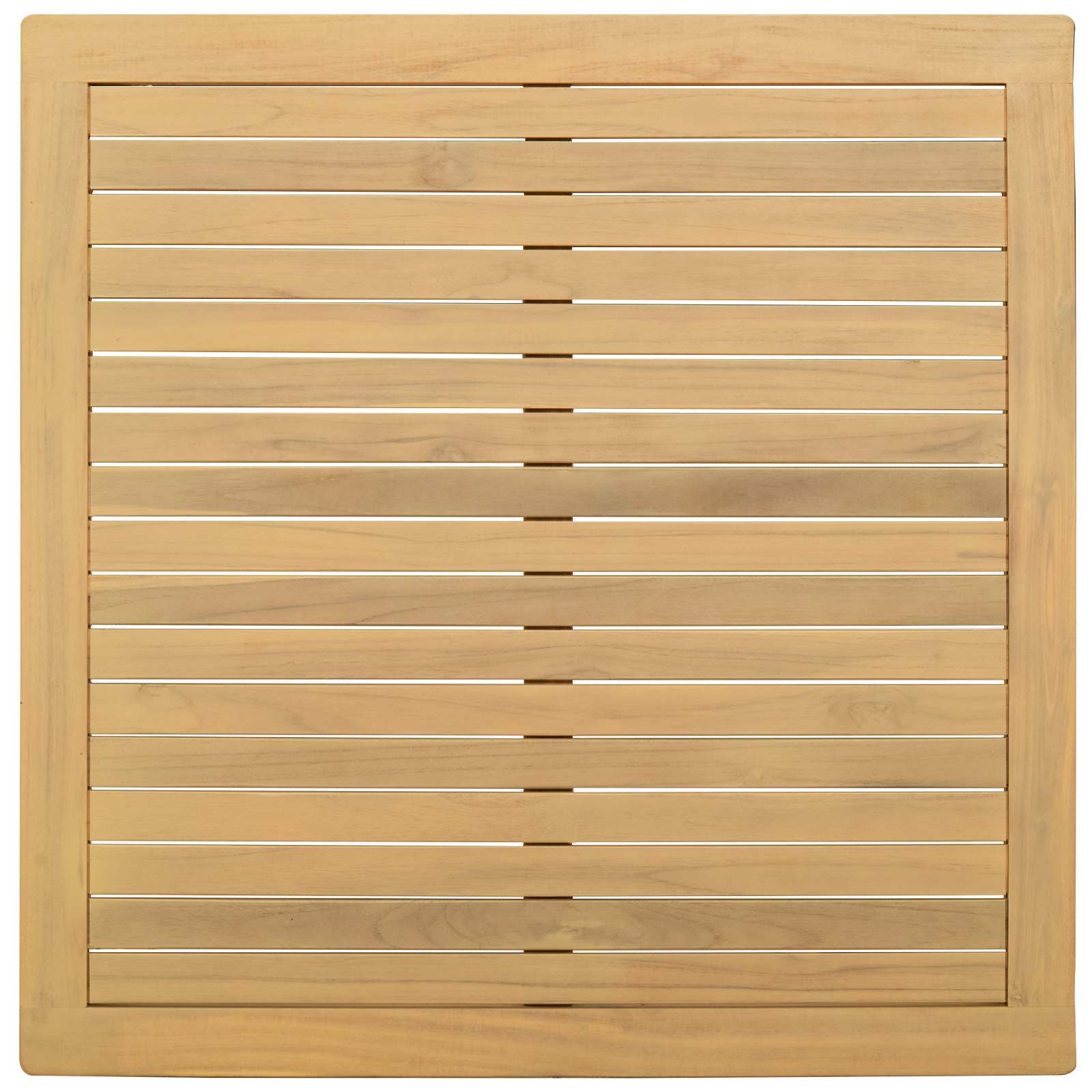 Kava Stol Svijetla akacija 85 x 85 x 45 cm Čvrsto drvo akacije