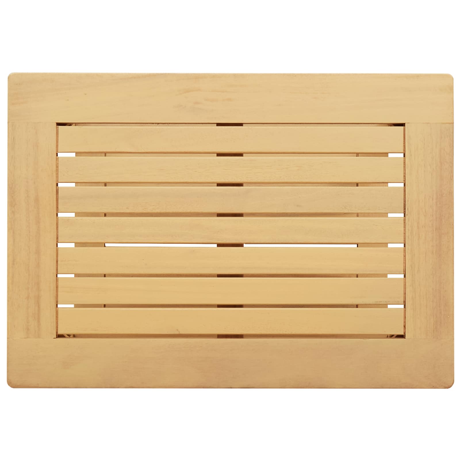 Bocni stol Prirodna nafta 50 x 35 x 45 cm Čvrsto drvo akacije