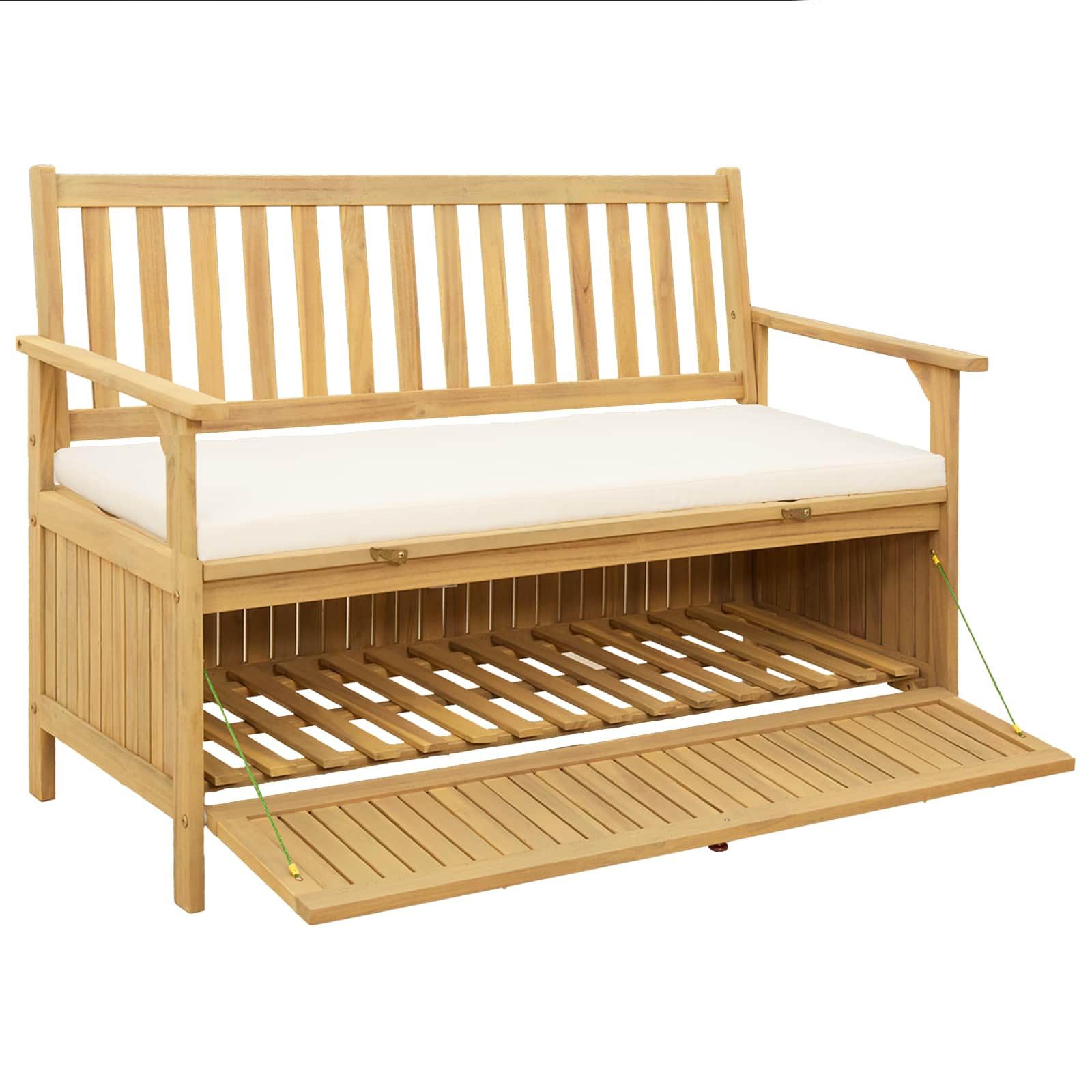 Klupa za pohranu 2 -Seater 120 x 63 x 84 cm Pravokutni