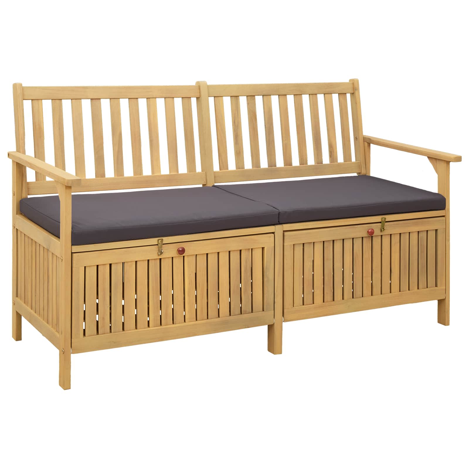 Klupa za pohranu 2 -Seater 148 x 63 x 84 cm Pravokutni