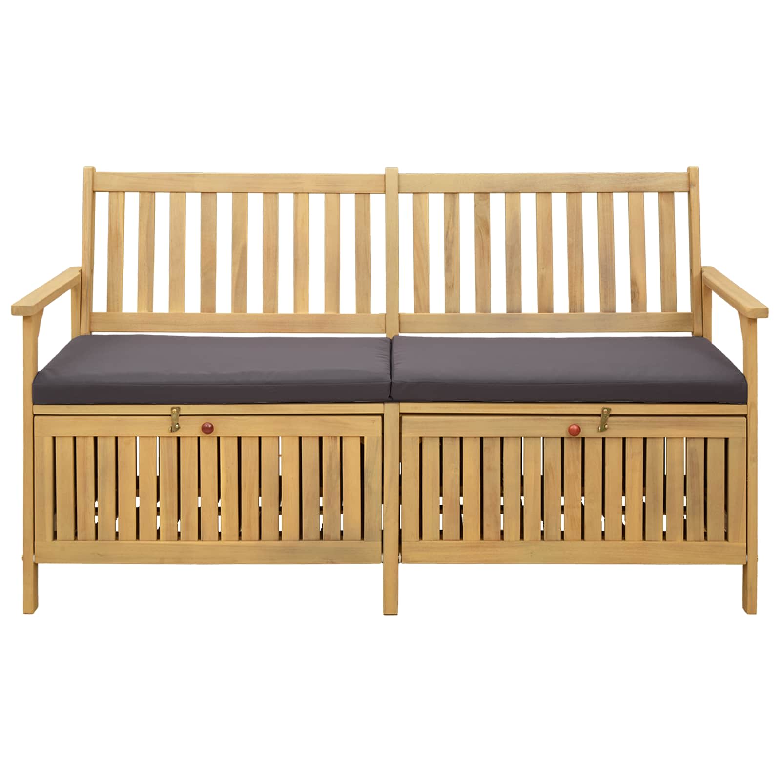 Klupa za pohranu 2 -Seater 148 x 63 x 84 cm Pravokutni