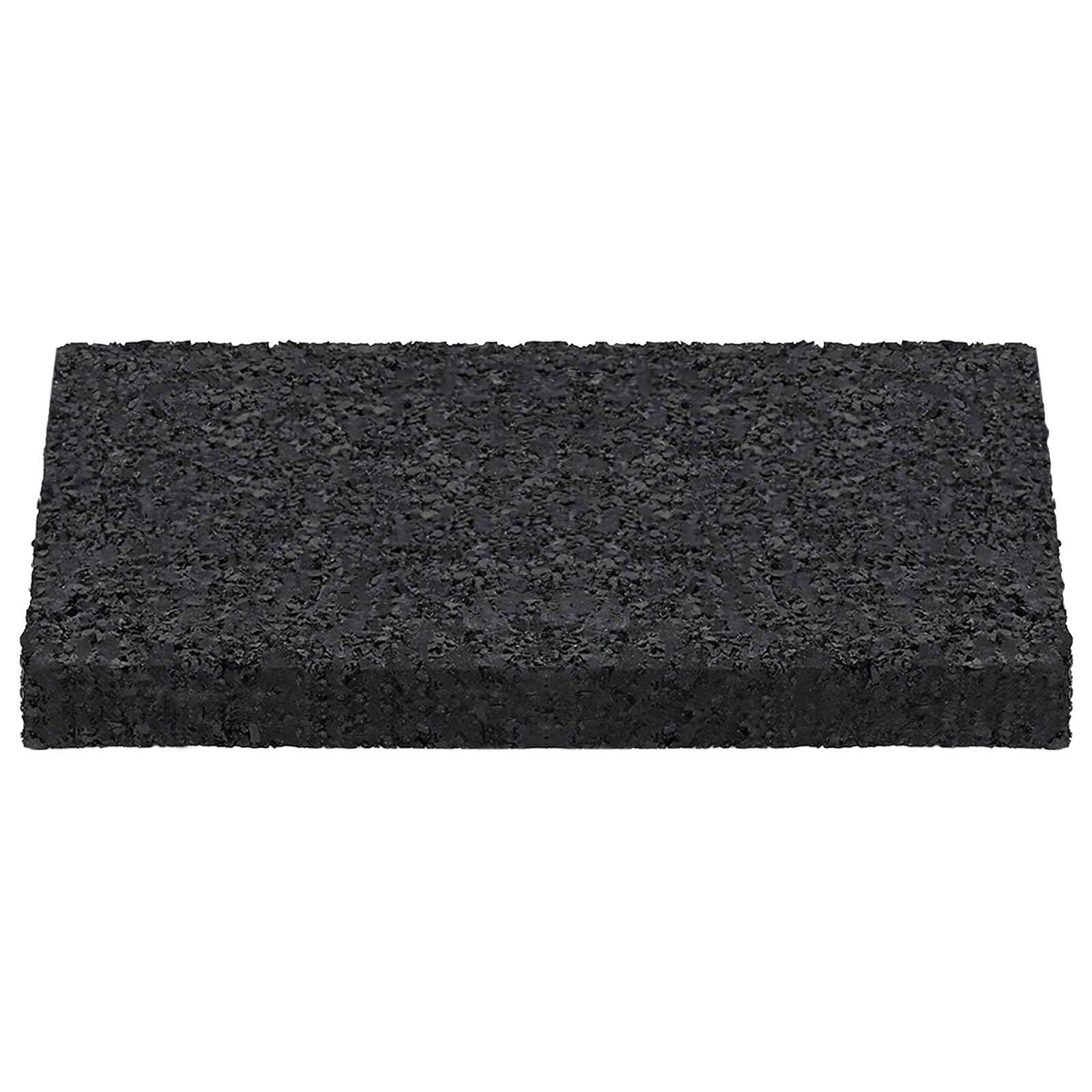 Gumenasti granulatni vanjski pod Crna 6 x 9 x 0,8 cm Guma