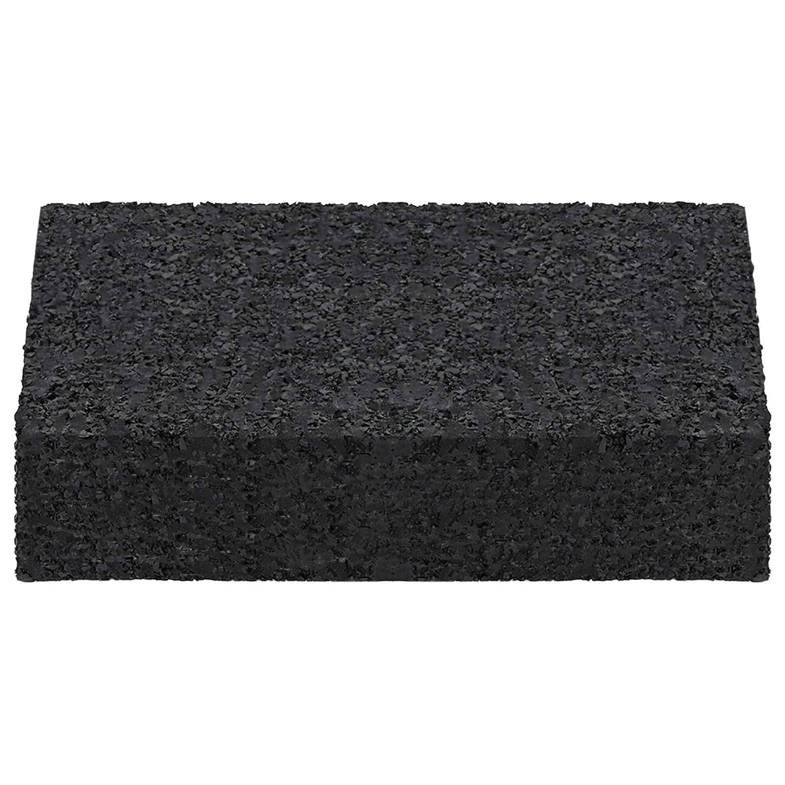 Gumenasti granulatni vanjski pod 25 pcs Crna 9 x 6 x 2 cm Guma