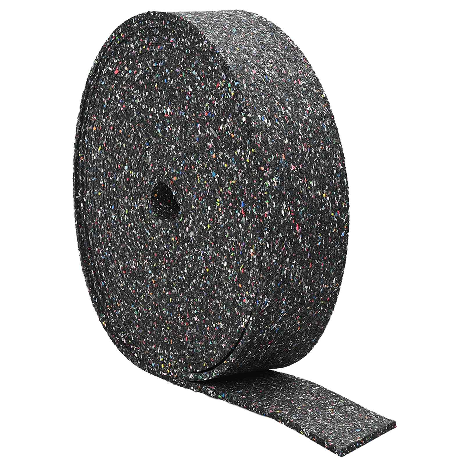 Gumena granulatna ploča Crna 2000 x 12 x 0,6 cm Guma