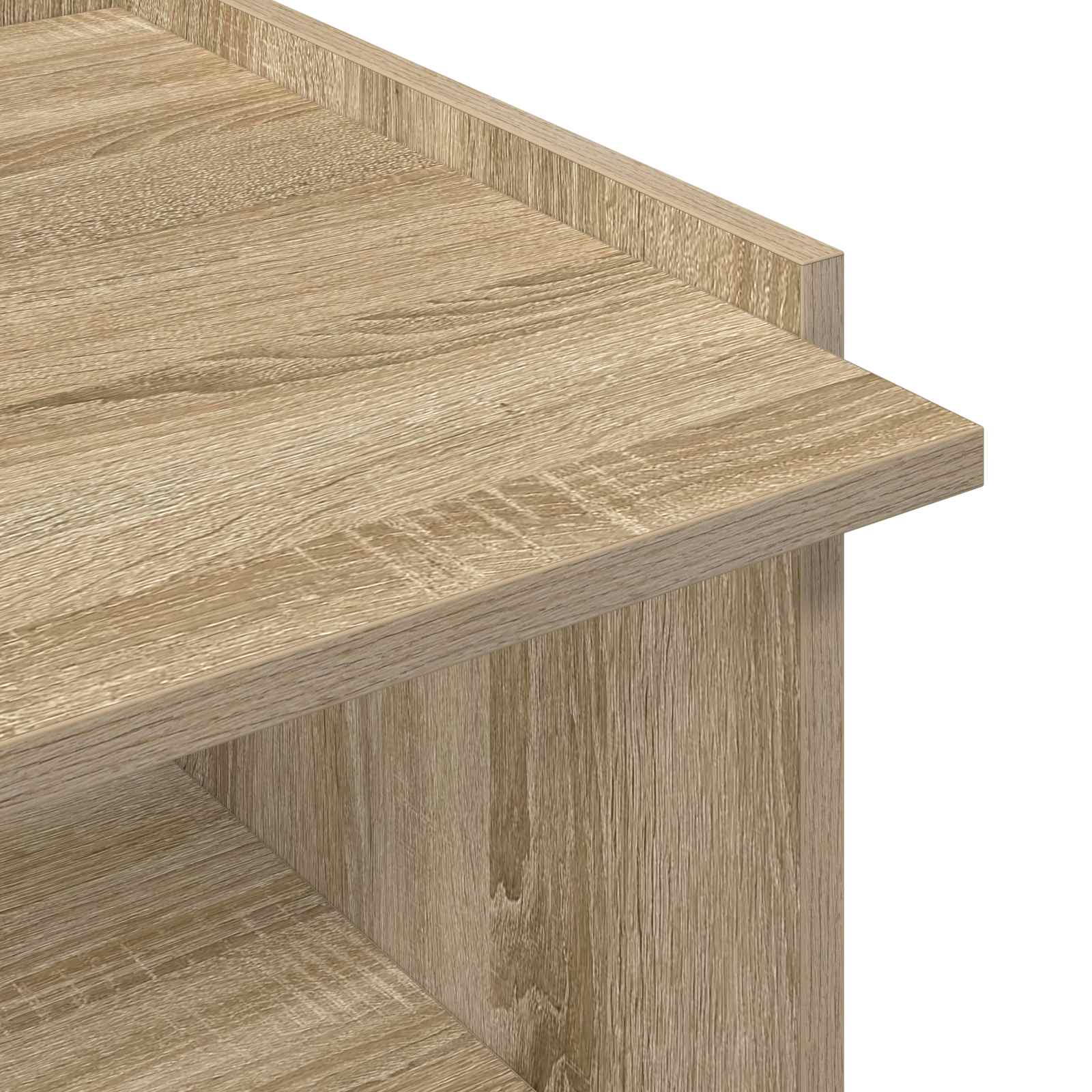 Kava Stol Hrast sonoma 90 x 50 x 33 cm Konstruirano drvo
