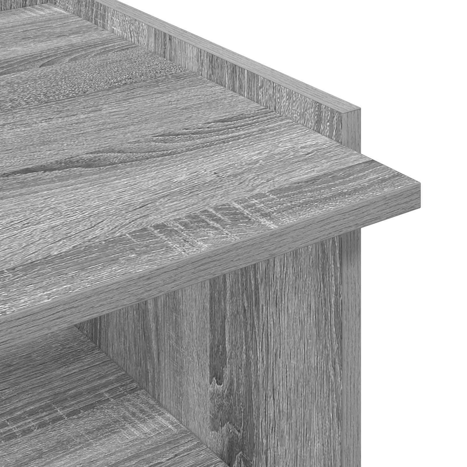 Kava Stol Siva sonoma 90 x 50 x 33 cm Konstruirano drvo