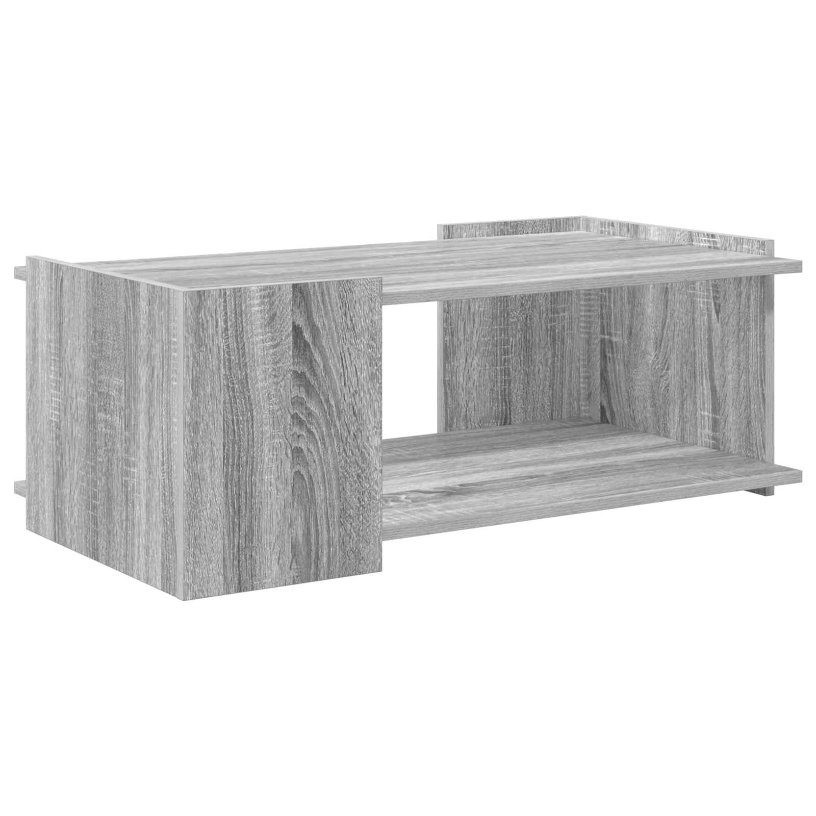 Kava Stol Siva sonoma 90 x 50 x 33 cm Konstruirano drvo