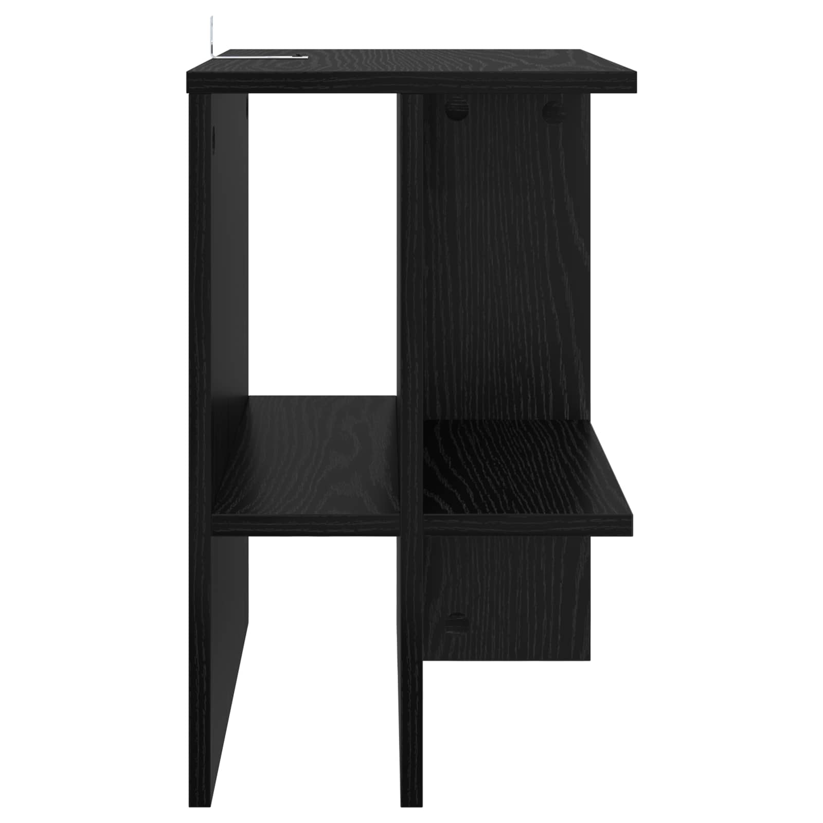 Kava Stol Crni hrast 40 x 30 x 49 cm Konstruirano drvo