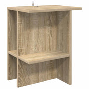 Kava Stol Hrast sonoma 40 x 30 x 49 cm Konstruirano drvo