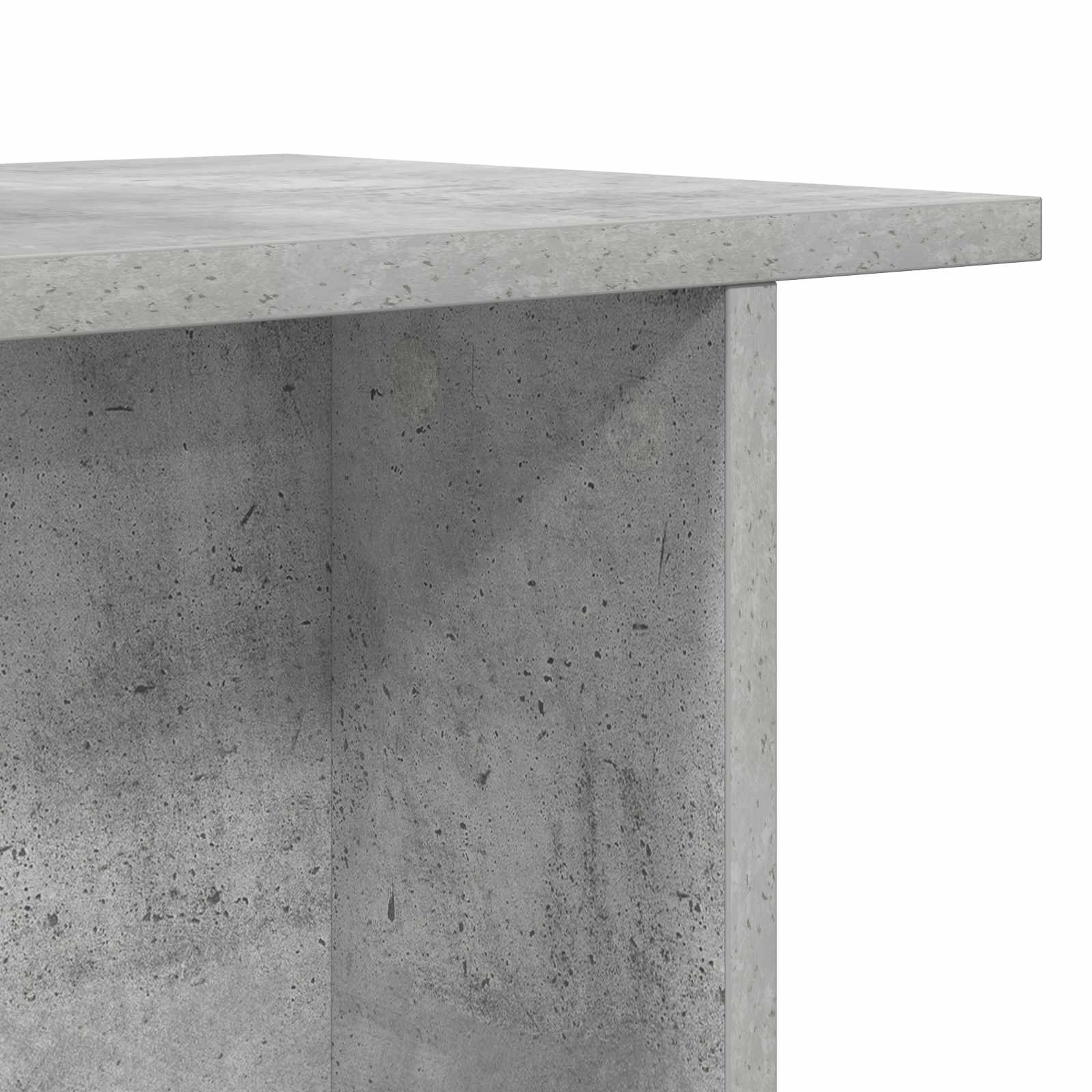 Kava Stol 2 pcs Betonska siva 40 x 30 x 49 cm Konstruirano drvo