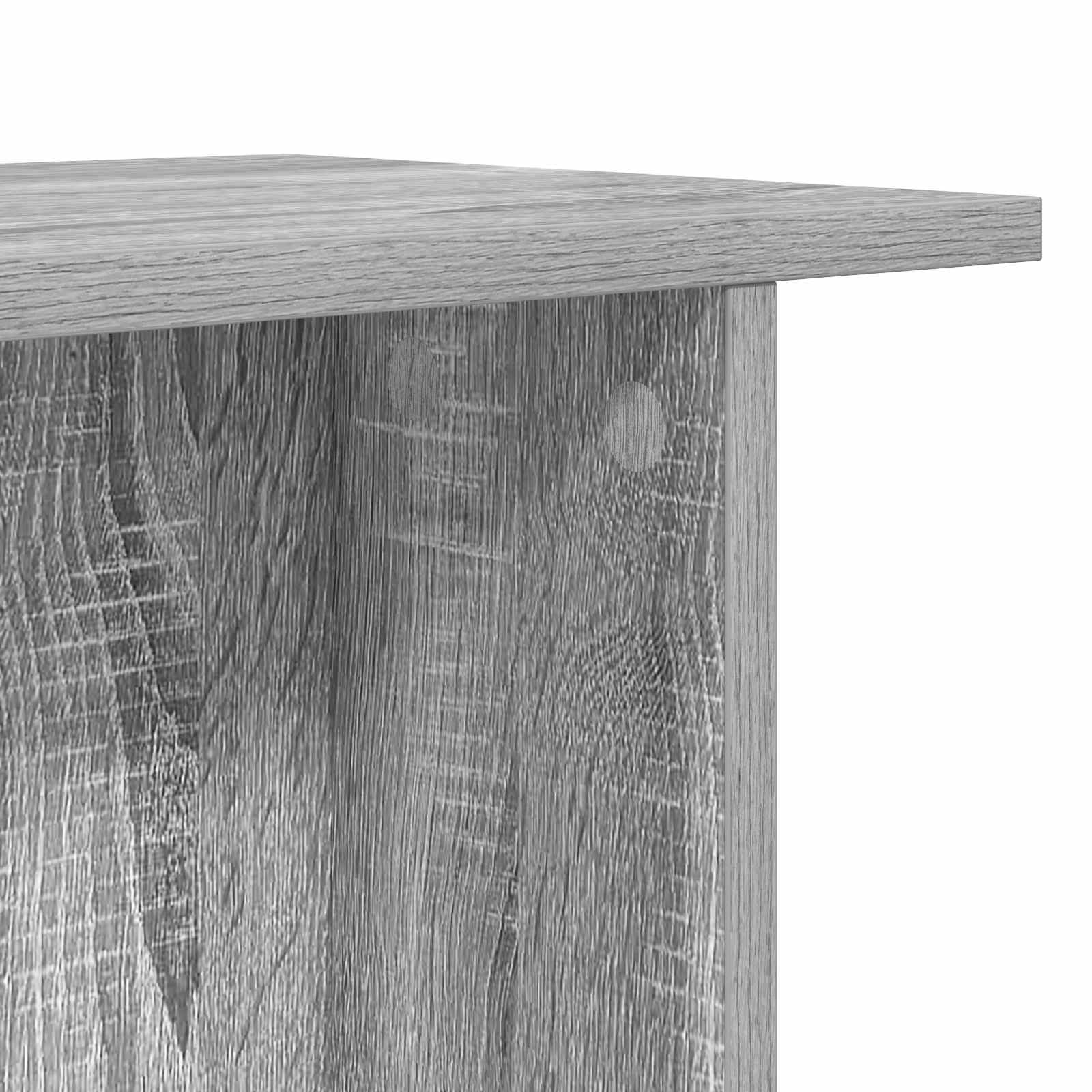 Kava Stol Siva sonoma 40 x 30 x 49 cm Konstruirano drvo