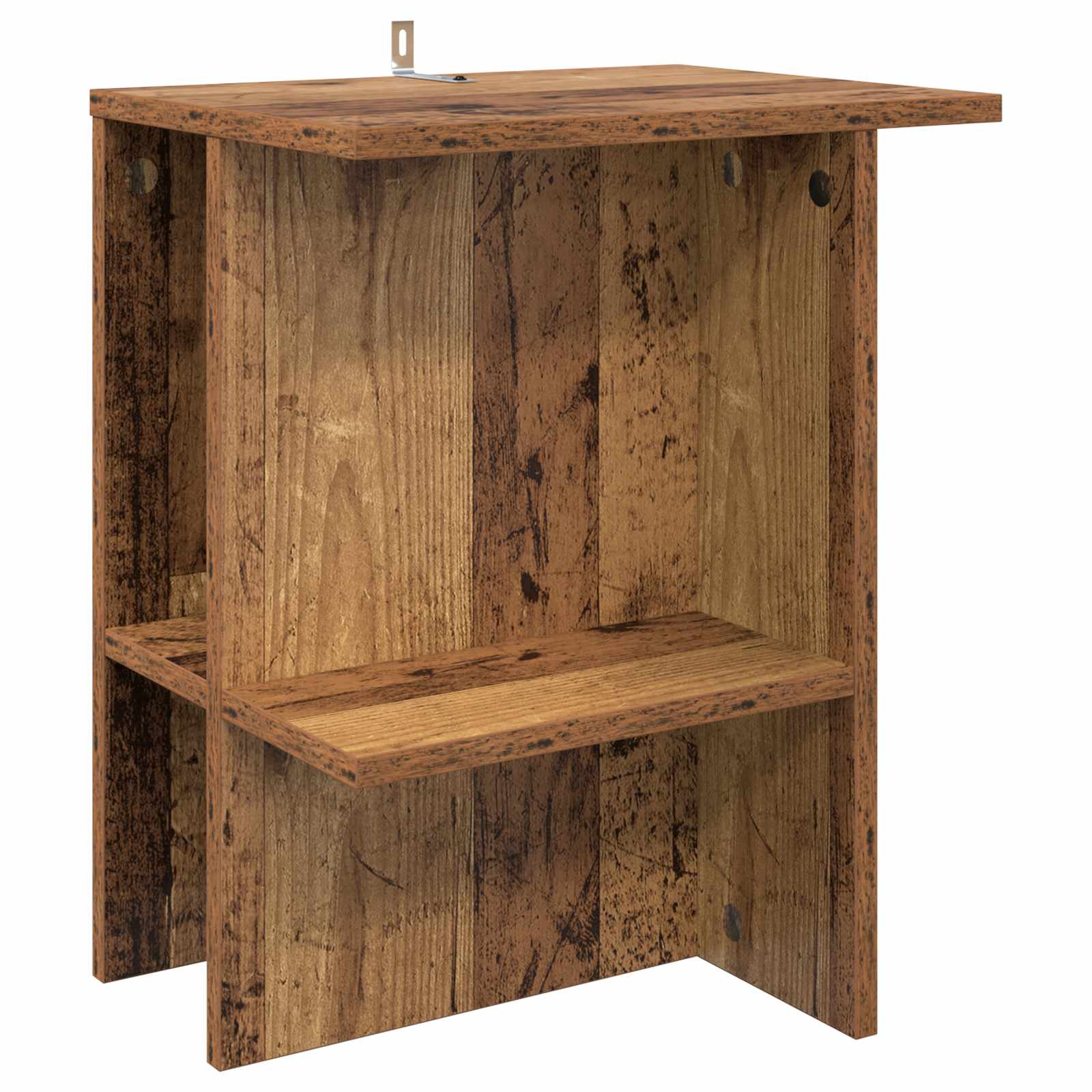 Kava Stol 2 pcs Staro drvo 40 x 30 x 49 cm Konstruirano drvo