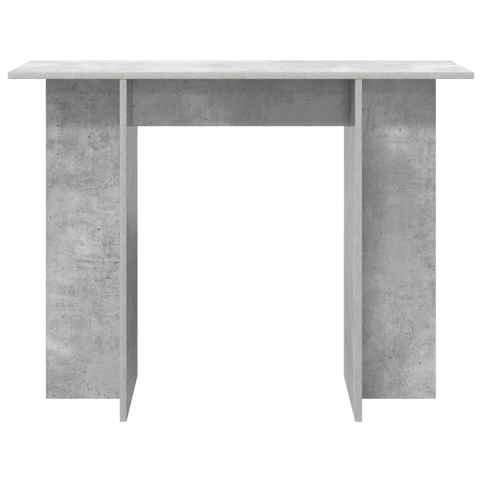 Konzolni stol Betonska siva 100 x 30 x 75 cm Konstruirano drvo