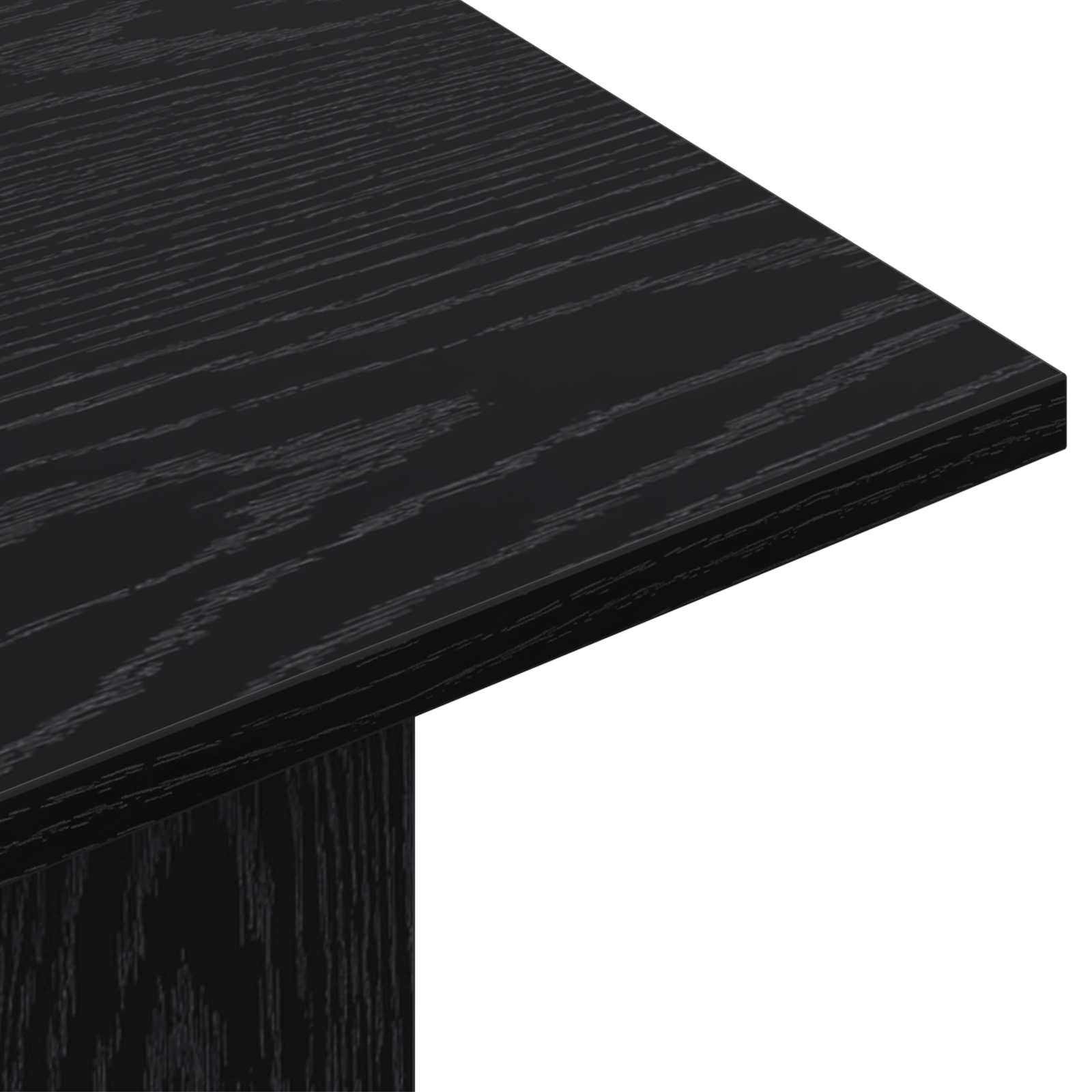 Konzolna stolica Crni hrast 100 x 30 x 75 cm Konstruirano drvo
