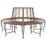 Klupa pod drvetom 8-Broj sjedala Ø 160 x 89 cm Čelik