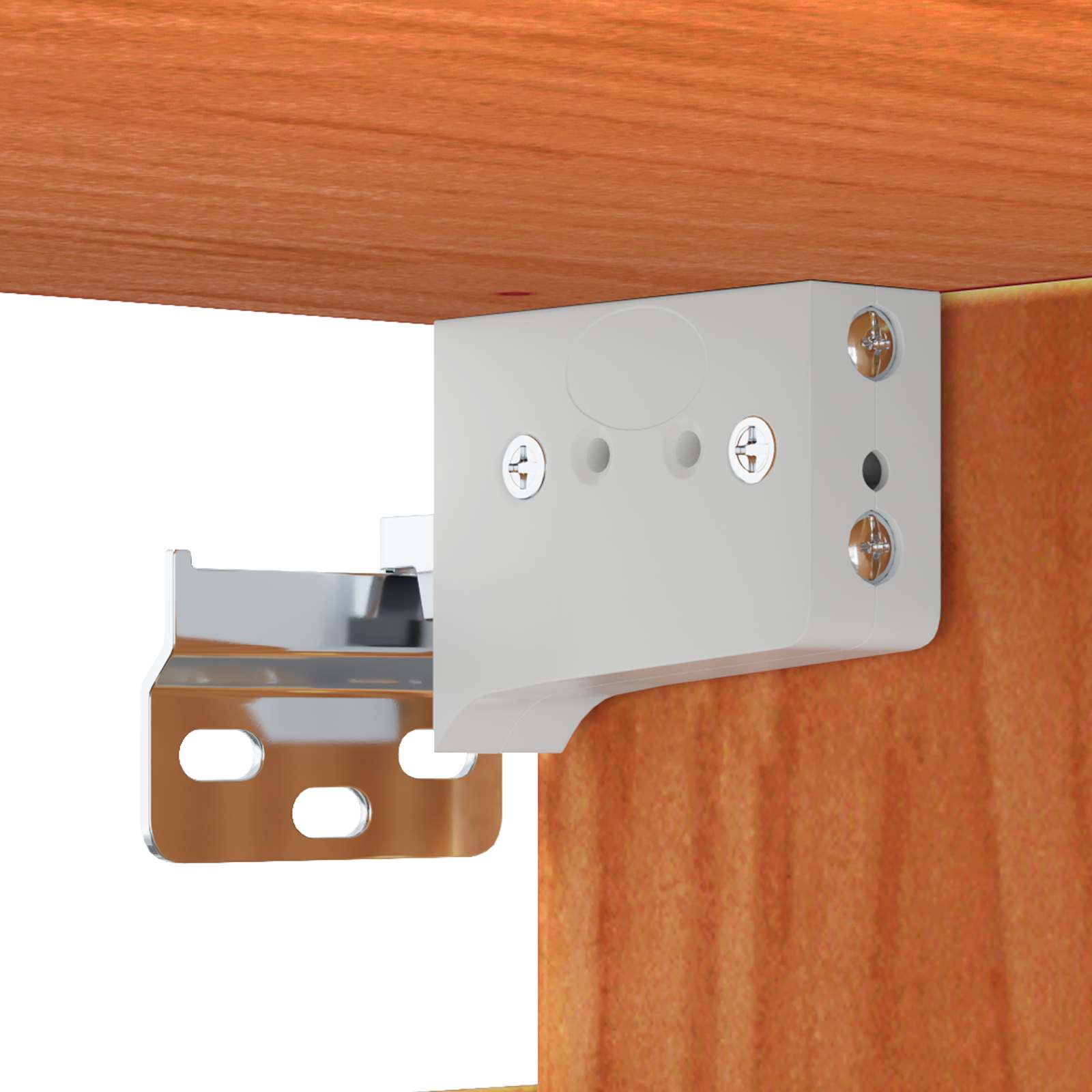 Ormar za Zid s policom Zidne 2 pcs Vosak smeđa 80 x 30 x 30 cm