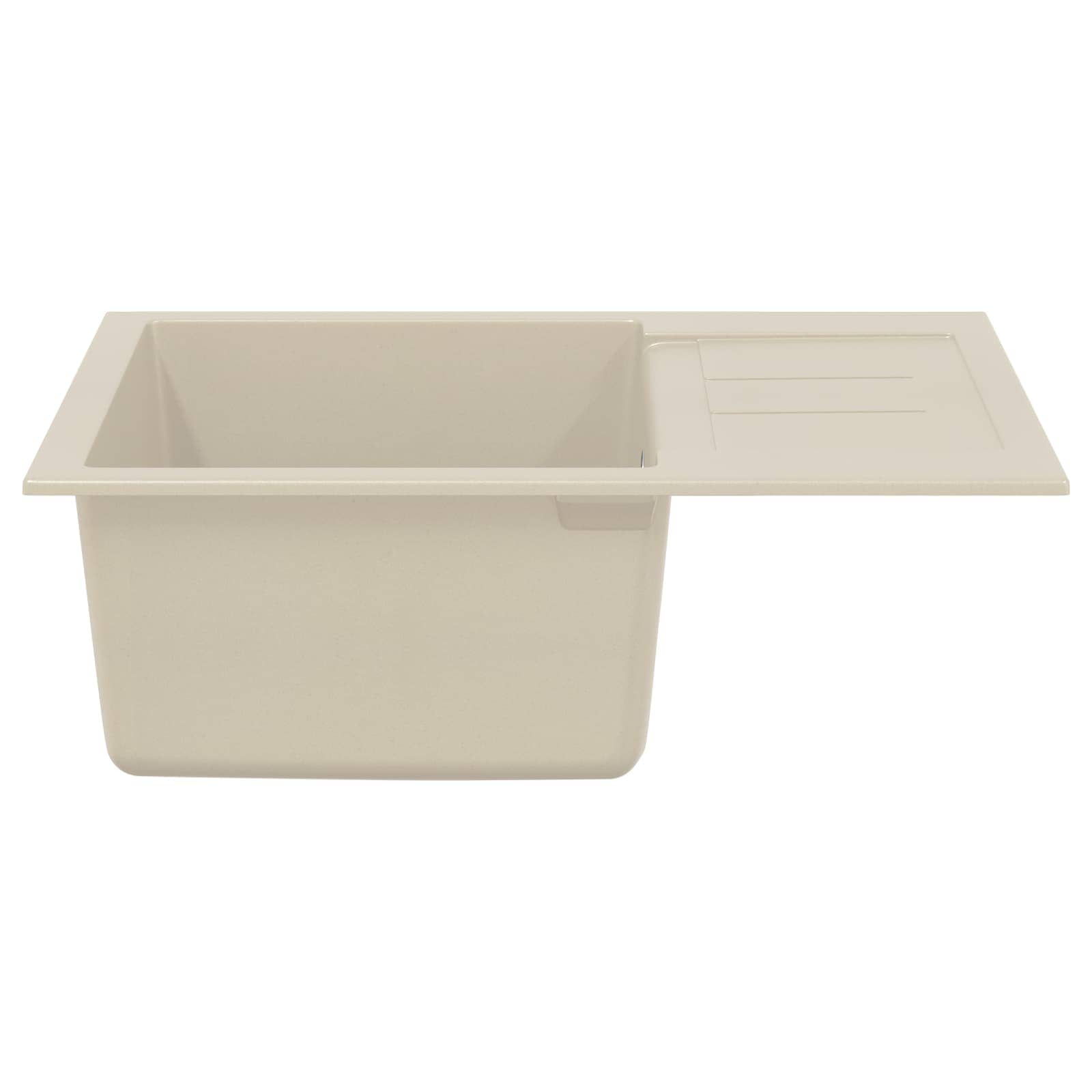 Umivaonik Bež 620 x 500 mm 80% kvarc i 20% smola