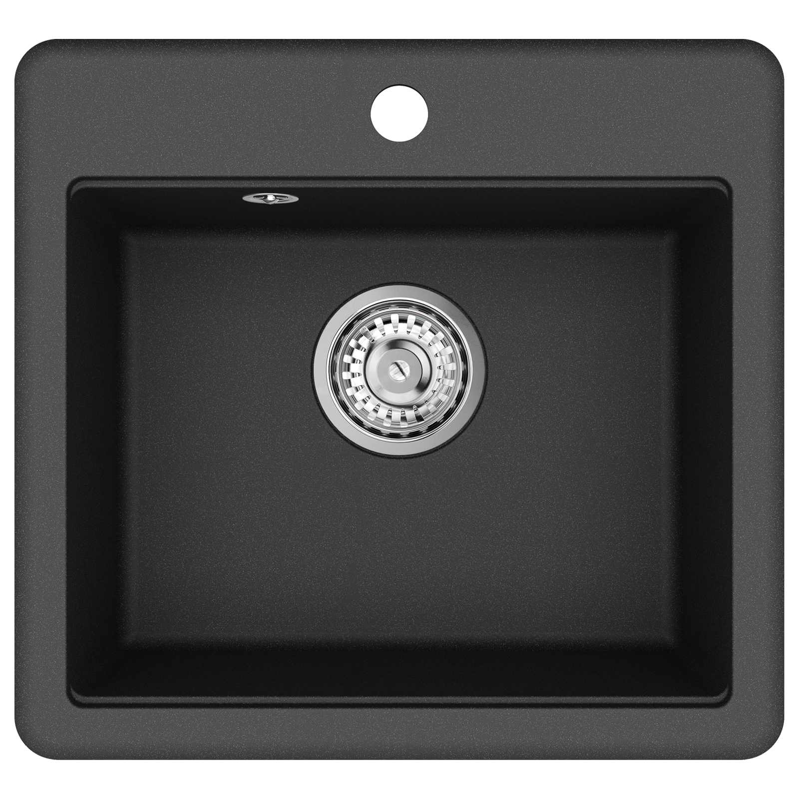 Umivaonik Crna 470 x 440 mm Granit