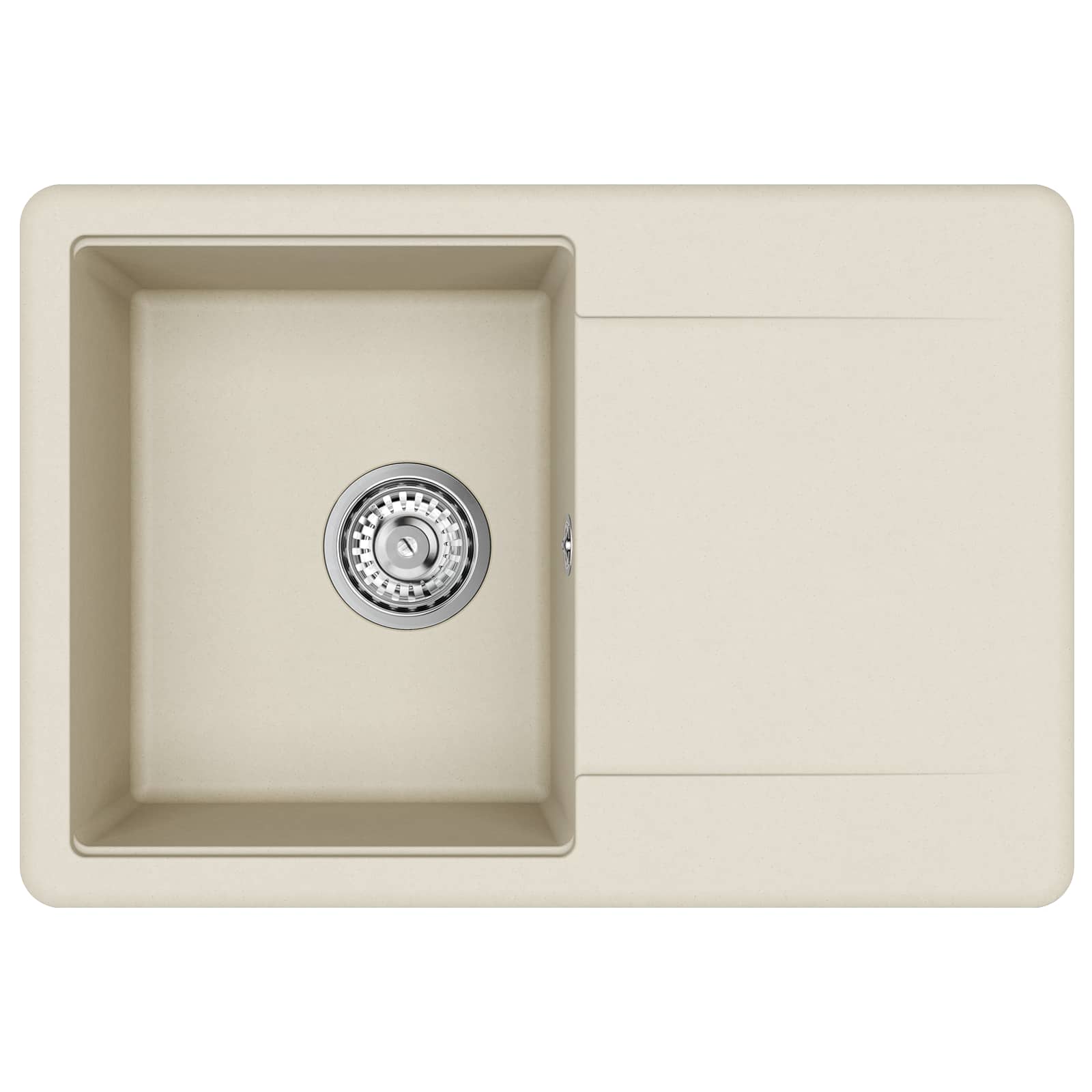 Umivaonik Bež 670 x 460 mm 80% kvarc i 20% smola