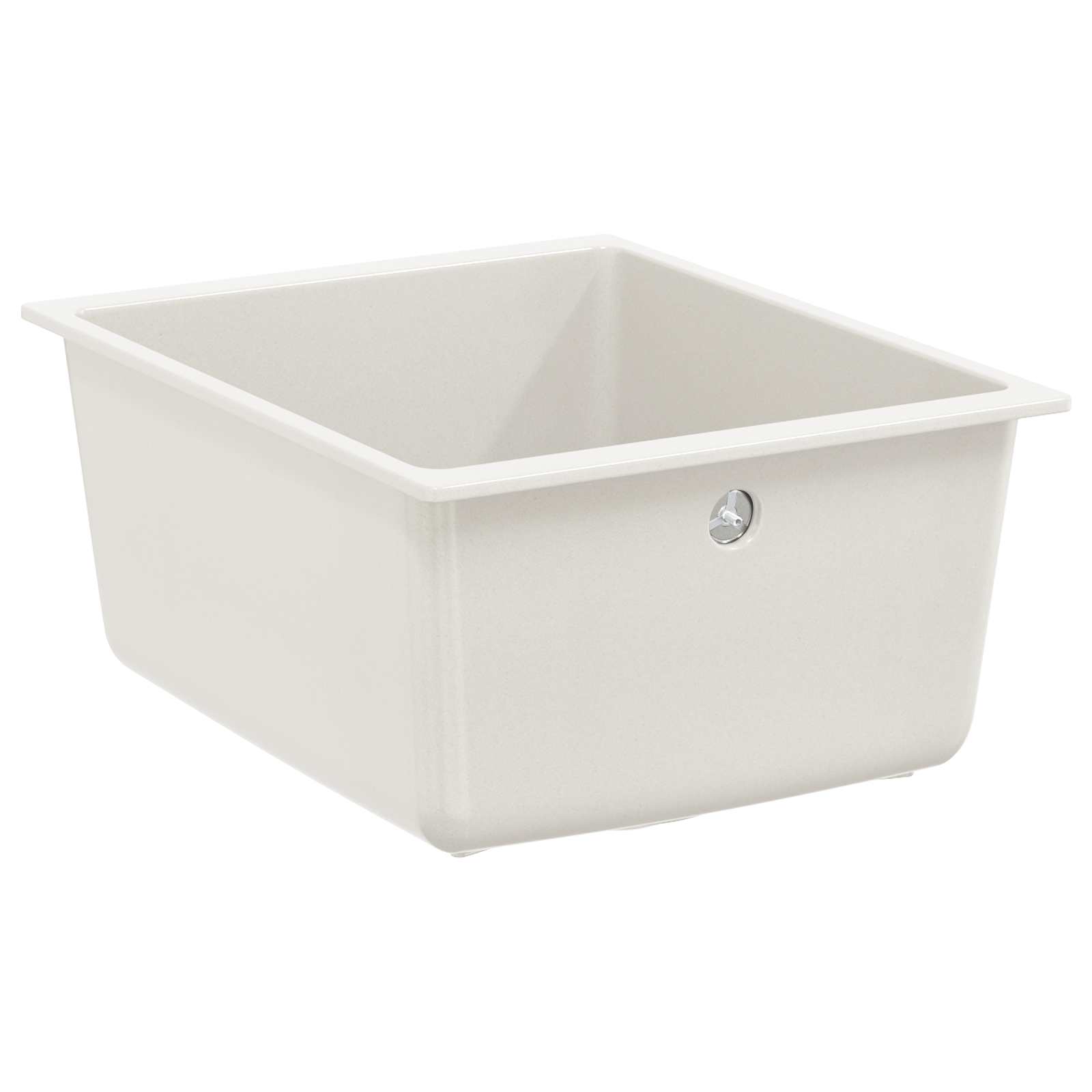 Umivaonik Bijelo 370 x 460 mm 80% kvarc i 20% smola