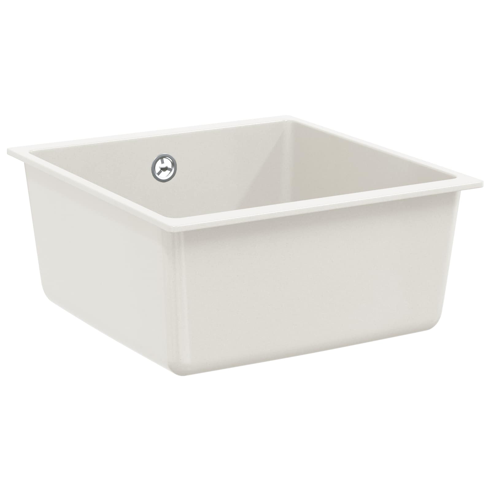 Umivaonik Bijelo 430 x 460 mm 80% kvarc i 20% smola