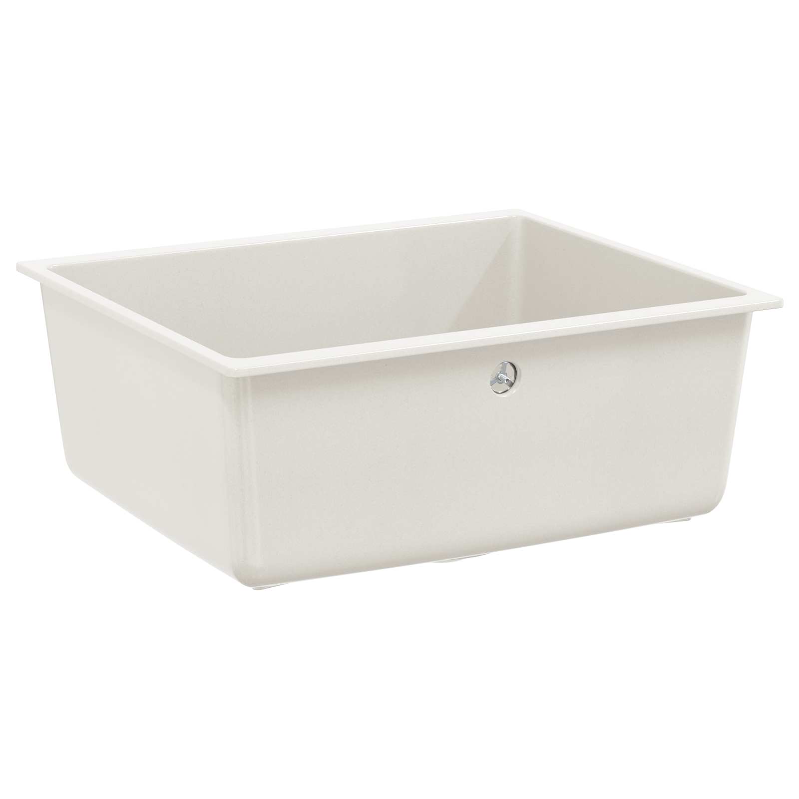 Umivaonik Bijelo 530 x 460 mm 80% kvarc i 20% smola