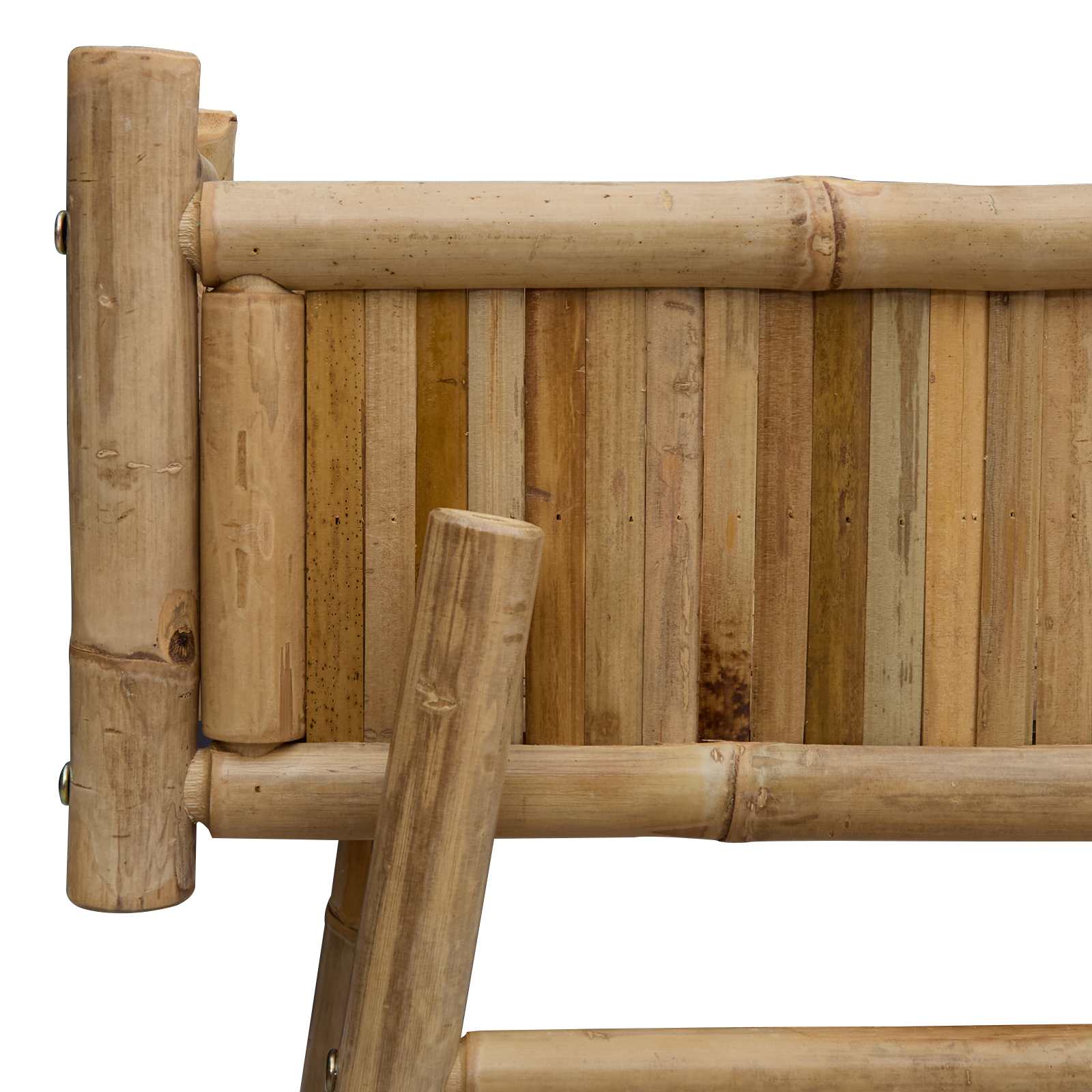 Vrtni saksija s držačem Prirodna 100 x 38 x 114 cm Bambus
