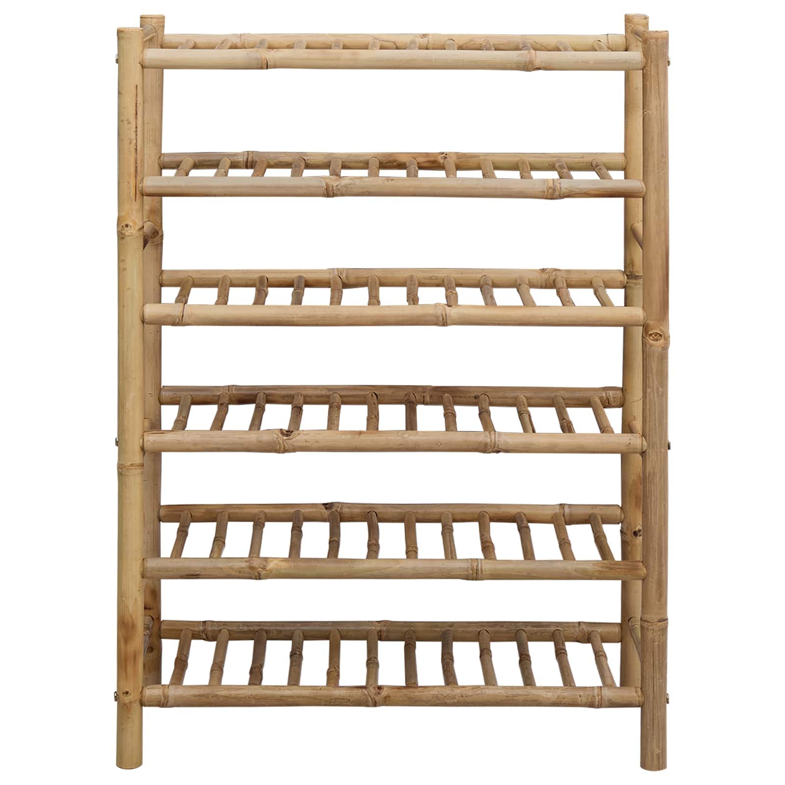Polica za cipele s policom Prirodna 68 x 28 x 96 cm Bambus