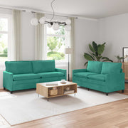 Set sofe 2 kom. Tirkizna Baršun
