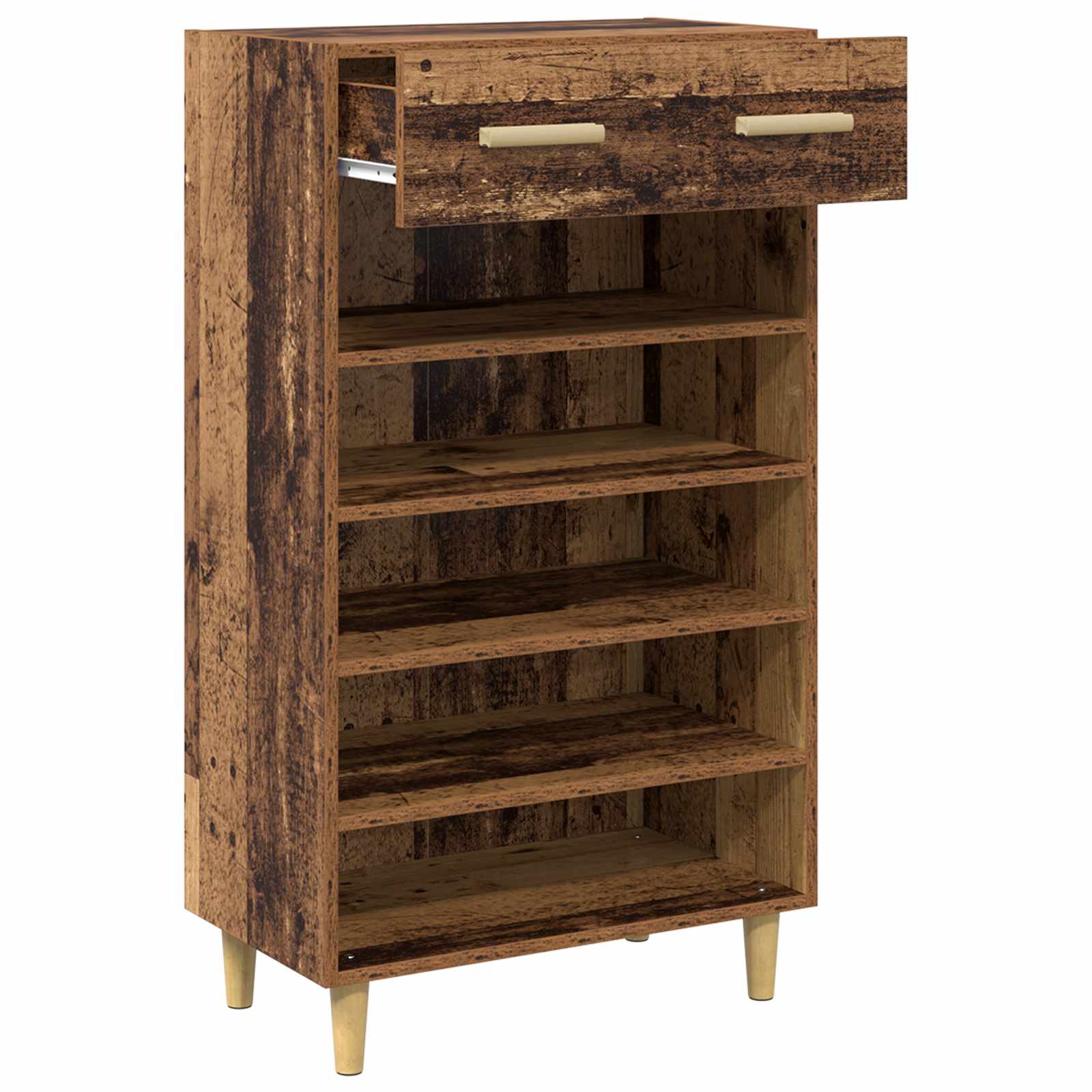 Ormar za cipele Staro drvo 60 x 35 x 105 cm Konstruirano drvo