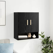 Ormar za Zid Zidne Crni hrast 60 x 31 x 70 cm Konstruirano drvo