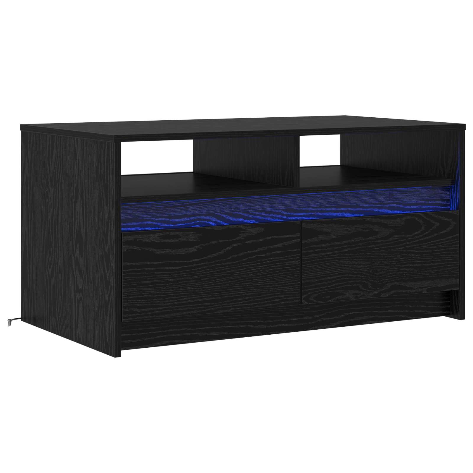 Kava Stol Crni hrast 90 x 50 x 45 cm Konstruirano drvo