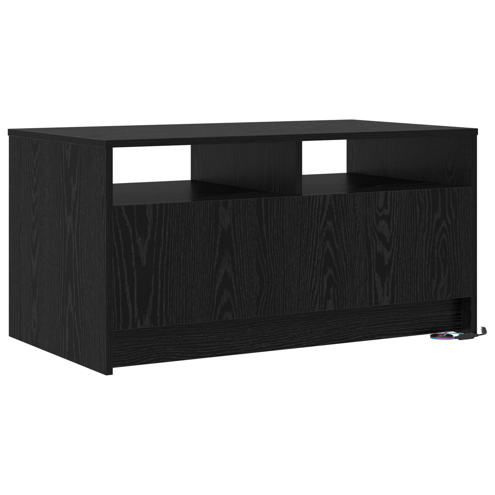Kava Stol Crni hrast 90 x 50 x 45 cm Konstruirano drvo