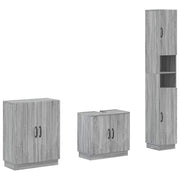 Set za kupaonicu od 3 dijela HOORN Siva Sonoma