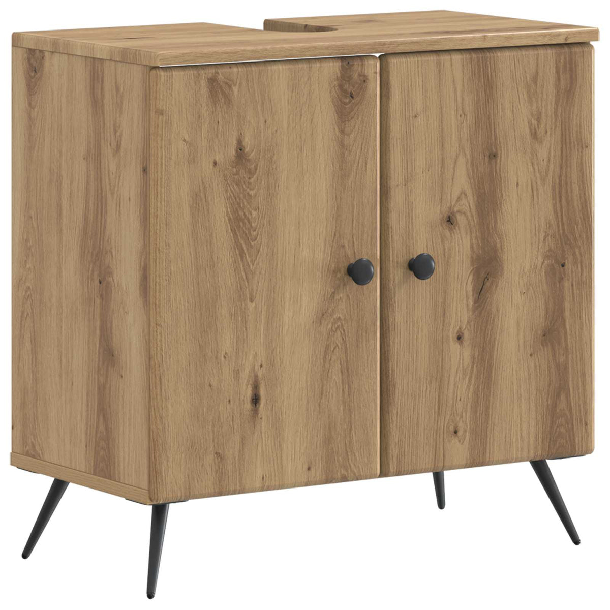 Set kupaonskih ormara od 2 dijela BREDA Hrast artisan