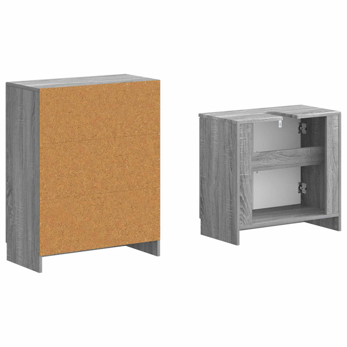 Set kupaonskih ormara od 2 dijela UTRECHT Siva Sonoma