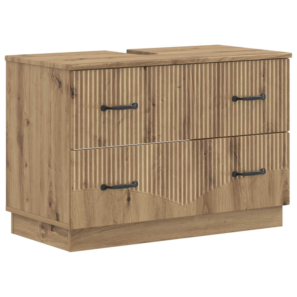 Set kupaonskih ormara od 2 dijela HOORN Hrast artisan