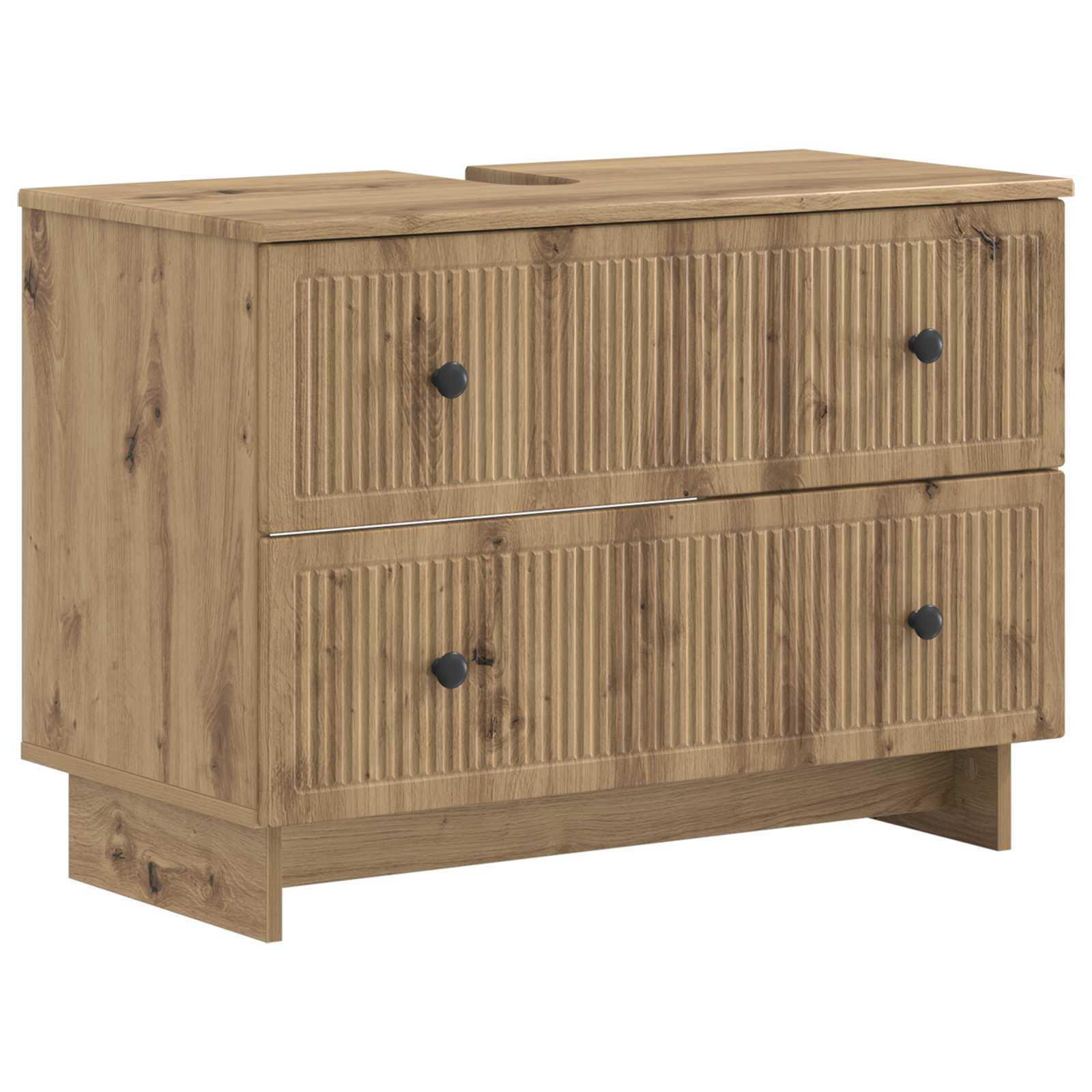 Set za kupaonicu od 3 dijela EDE Hrast artisan