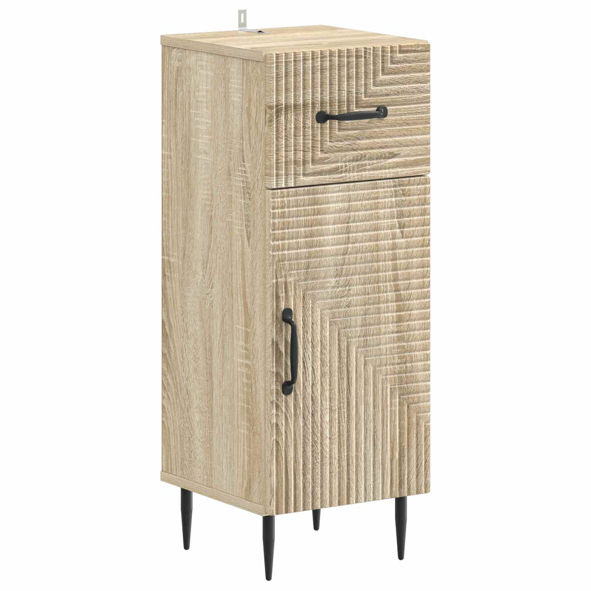 Set kupaonskih ormara od 4 dijela HAARLEM Hrast sonoma