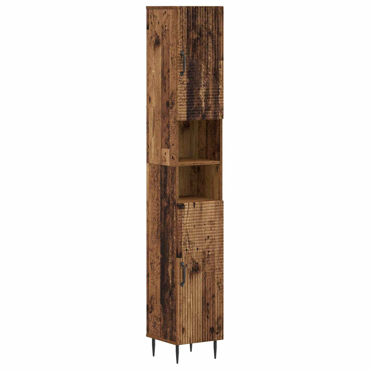 Set kupaonskih ormara od 4 dijela HAARLEM Staro drvo