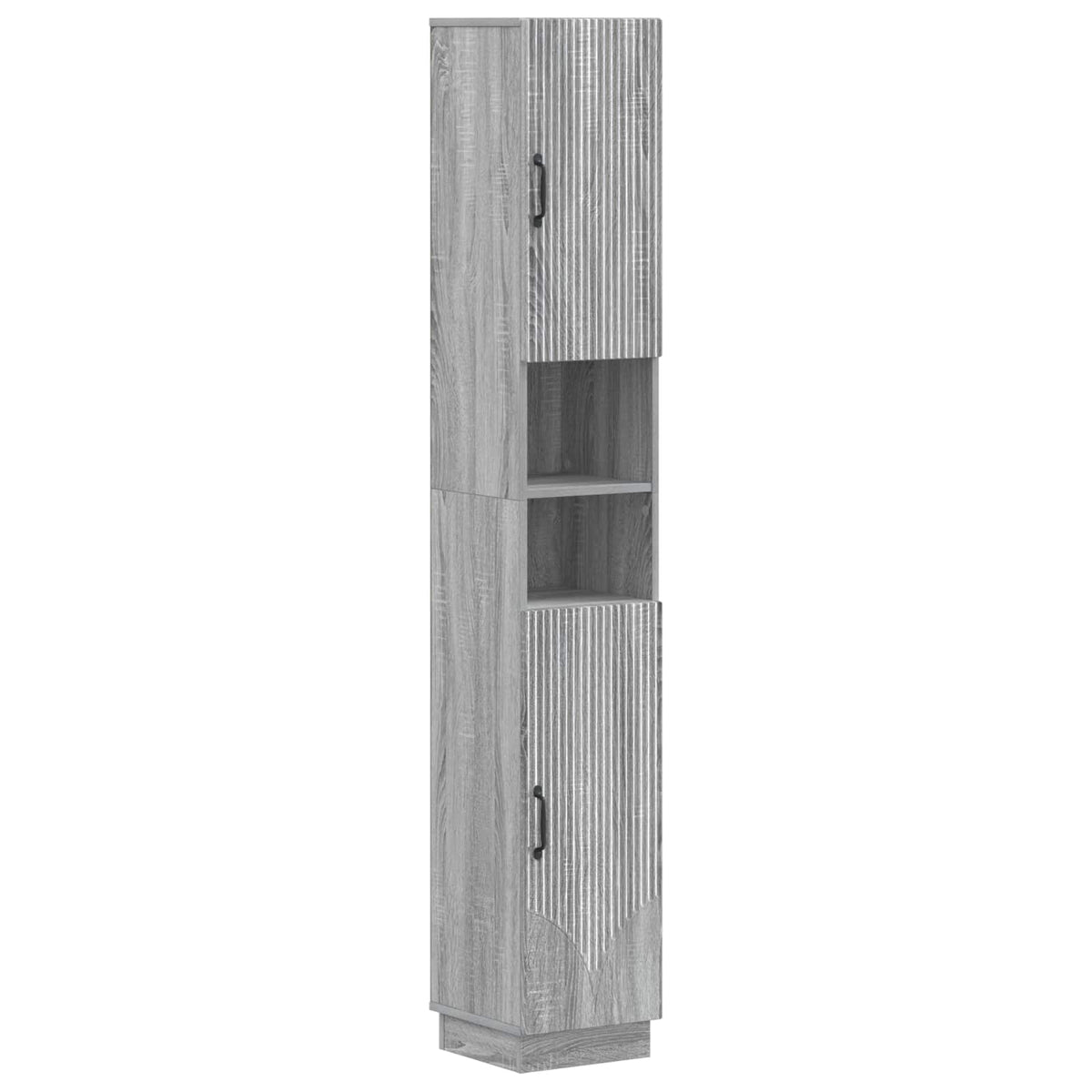 Set kupaonskih ormara od 4 dijela HOORN Siva Sonoma