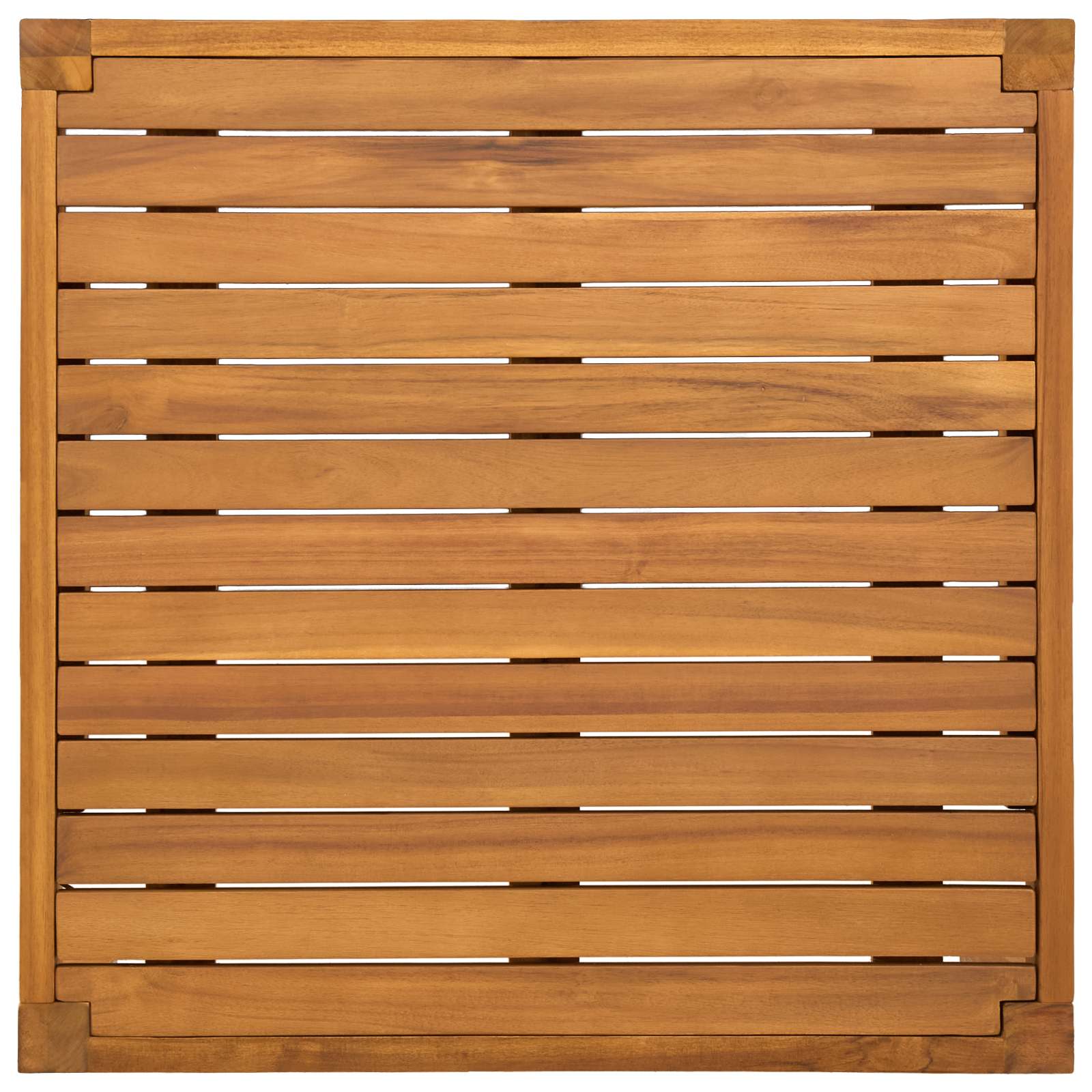 stol Čvrsto drvo akacije Prirodna 60 x 60 x 30 cm