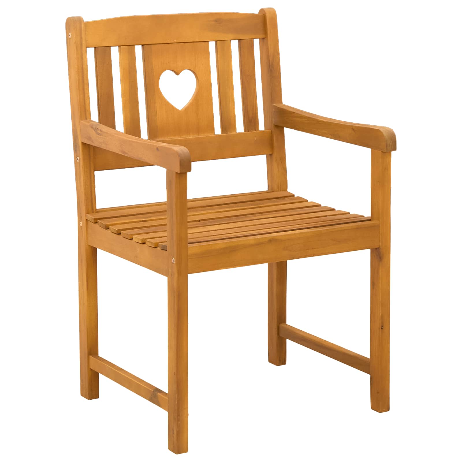 Vanjska klupa 2 pcs Prirodna 56 x 55,5 x 90 cm