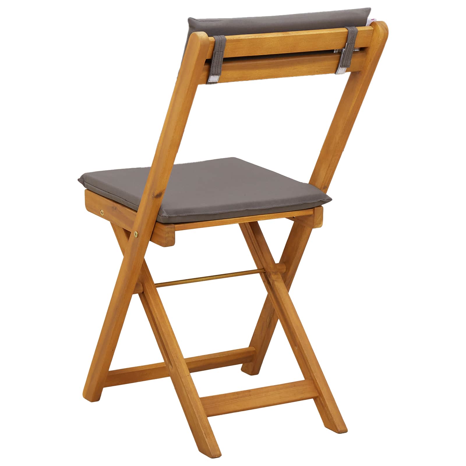 Vanjske bistro stolice 2 pcs Tamno siva 40 x 53 x 80 cm
